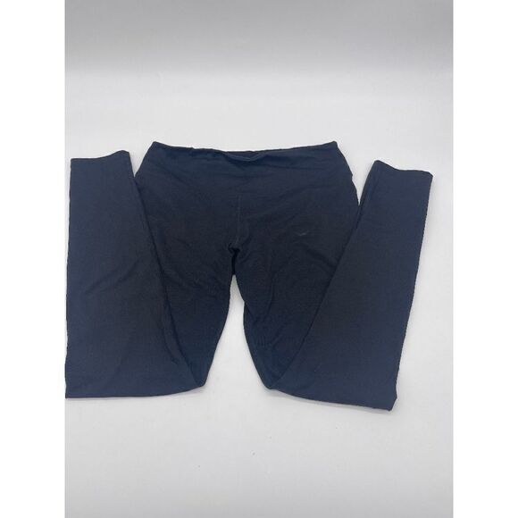 Fabletics Leggings Front Zipper Inside Key Pocket Sz M Black - Picture 2 of 7